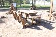 Wooden Fitness Access. table